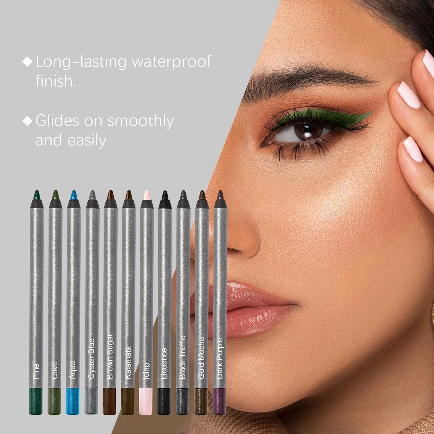 ⏰Christmas-70%OFF🔥1440-Longwear Eyeliner Lightweight Lipliner Makeup Color Cosmetic