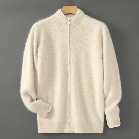 Savoni Cashmere Zip-Up