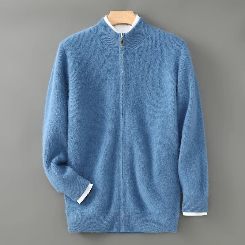 Savoni Cashmere Zip-Up