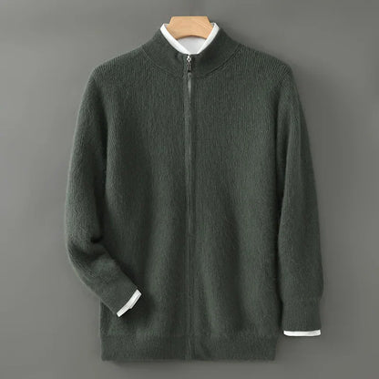 Savoni Cashmere Zip-Up